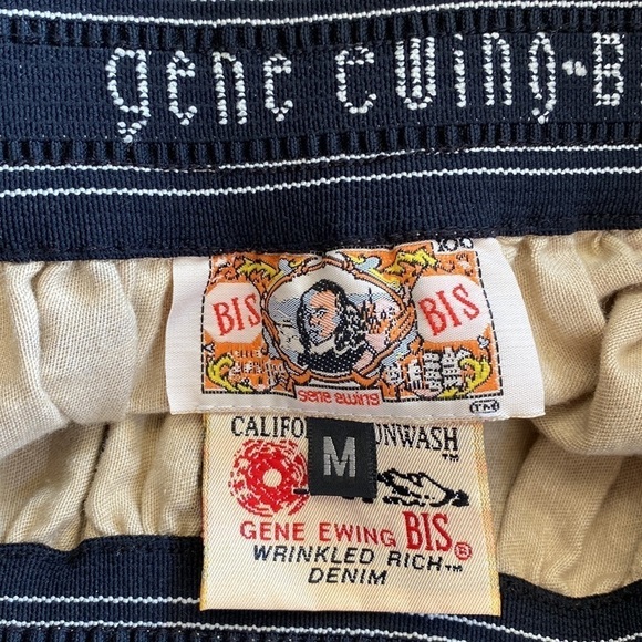 Vintage Bis Gene Ewing Western Soft denim Skirt Set **Rare** S/M - Picture 8 of 9